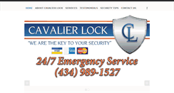 Desktop Screenshot of cavalierlock.com